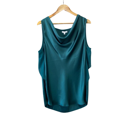 Reiss Womens  Size 14 Sleeveless Top Green 