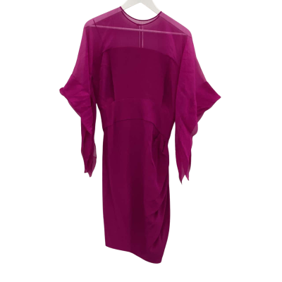 Sophie Theallet Womens  Size 10 Cocktail Dress Purple 