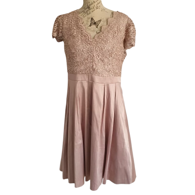 Review Womens  Size 16 Bridesmaid/Formal Dress Antique Gold BNWT