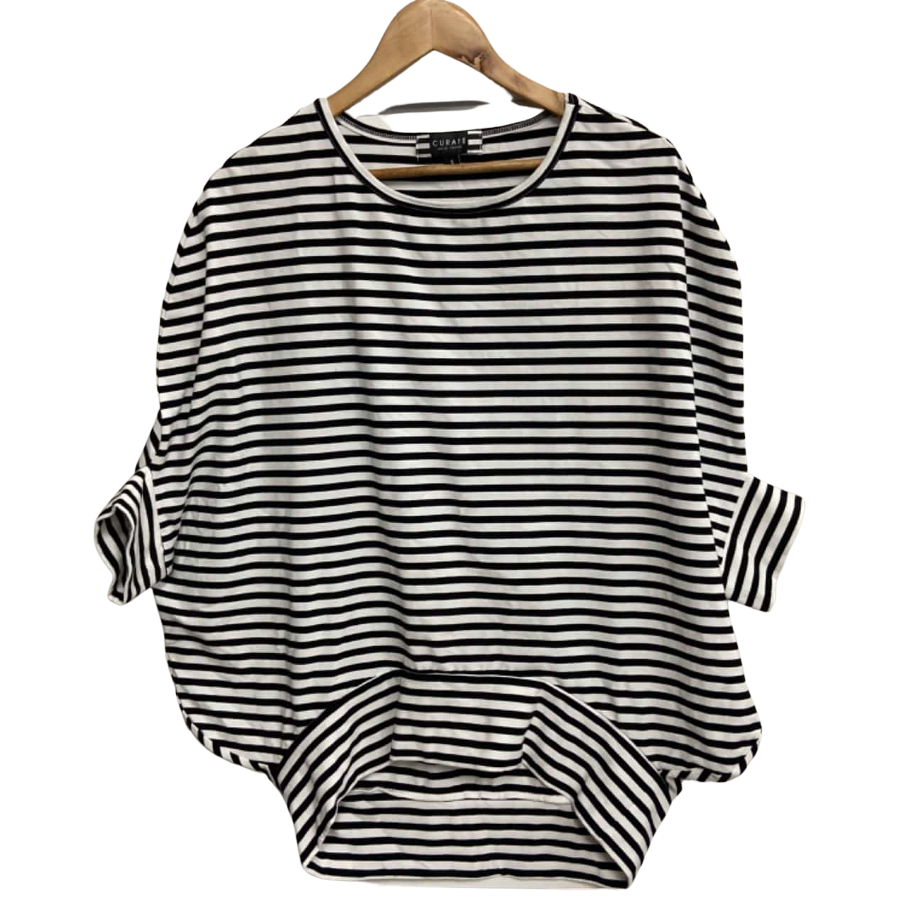 Trelise Cooper Womens Size S Black / Striped / White (s)