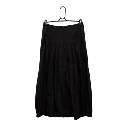 Womens Transit Par Such Size 10 Pleated Midi Skirt Black  