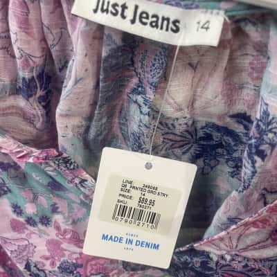 Just Jeans Womens  Size 14 Top 