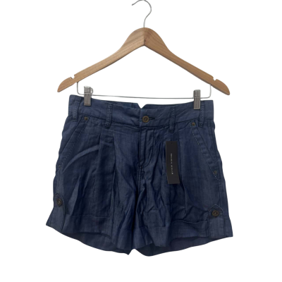  Brown Sugar Womens  Size 6 Shorts Navy Blue 