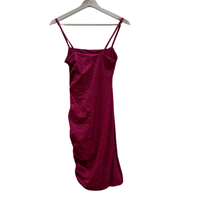 Kookai Womens  Size 1 Cocktail Dress / Midi Dress Dark Fuchsia Colour