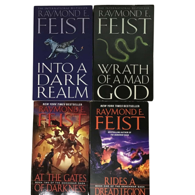 At the Gates of Darkness, Rides of Dread Legion,Into a Dark Realm,& Wrath of a Mad God Books