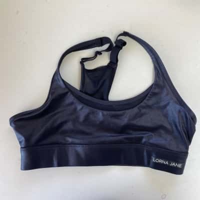 Lorna Jane Black Sports Bra  Size S 