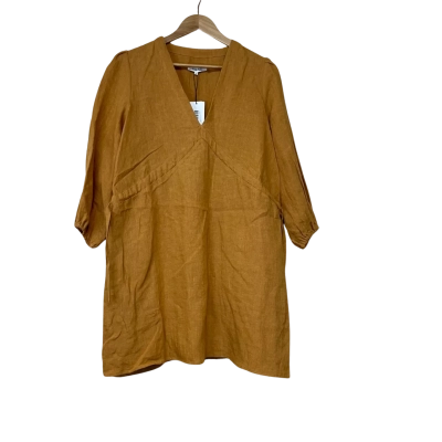 Brand New - Aere Linen Mini Dress - Size 12