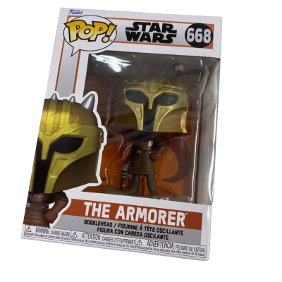Pop Vinyl Star Wars 668 The Armorer BNIB 