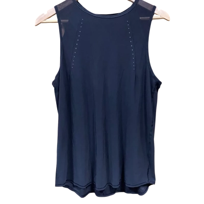 Lululemon Black Mesh Detail Top - One Size 