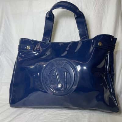Armani Jeans Shoulder Bag Blue 