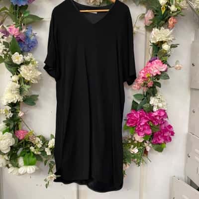 Morrison Womens  Size 3 Shift Dress Black  