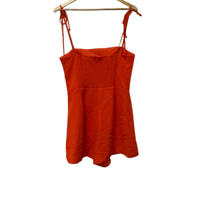 Seed Heritage Womens  Size 12 Playsuit Orange 