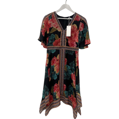 NEW - Jump -  Casual handkerchief style  Dress Multicoloured  size 8