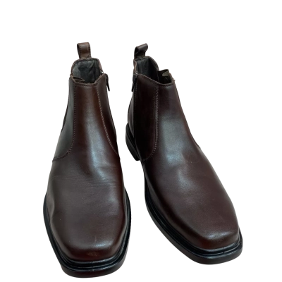 Hush Puppies Deacon Mens Size 13 Leather Boots Brown 