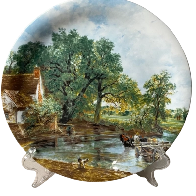 Wood + Sons "The Hay Wain" By John Constable Decorative Plate