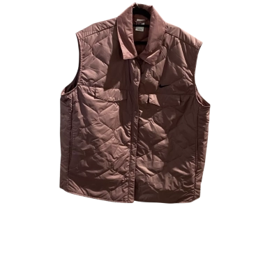 Nike Mens  Size XL Sleeveless Puffer Maroon 