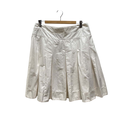 Cue  Womens White Skirt Size 12 