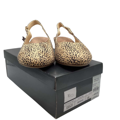 BNWT Autograph Womens Cheetah Print Size 11 Point Toe Sling Back