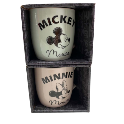Disney Minnie & Mickey Coffee/Tea Cups 400ml