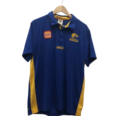 West Coast Eagles L Signed Shirt