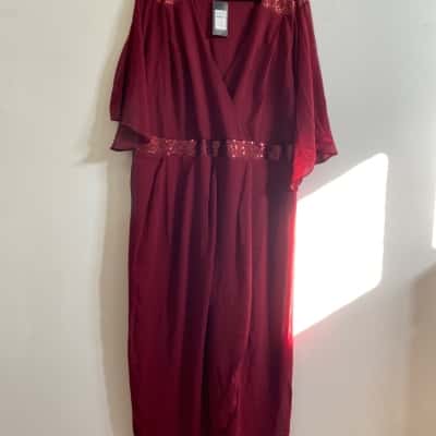 City Chic Womens  Size XXL Wrap Dress Other 