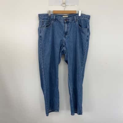 Levi Strauss & Co. Blue Baggy Dad Denim Jeans Size 18 