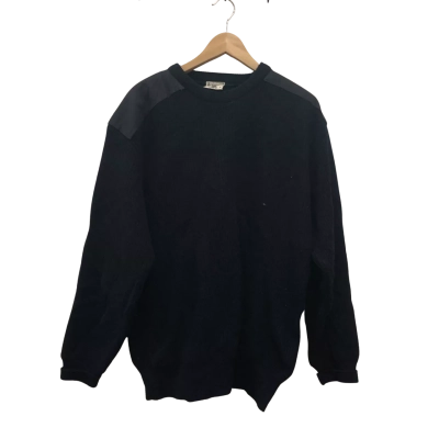 Vintage Country Road Mens  Size M Jumper Navy Blue Aus made