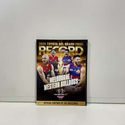 2021 Toyota afl grand final book