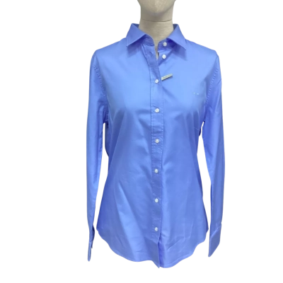 NEW - R.M. Williams  Size 10 Long Sleeve Nicole Shirt Blue 