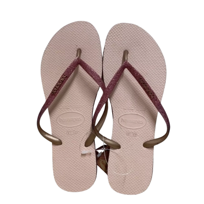 Havaianas Womens Size 41 Pink Flip Flops
