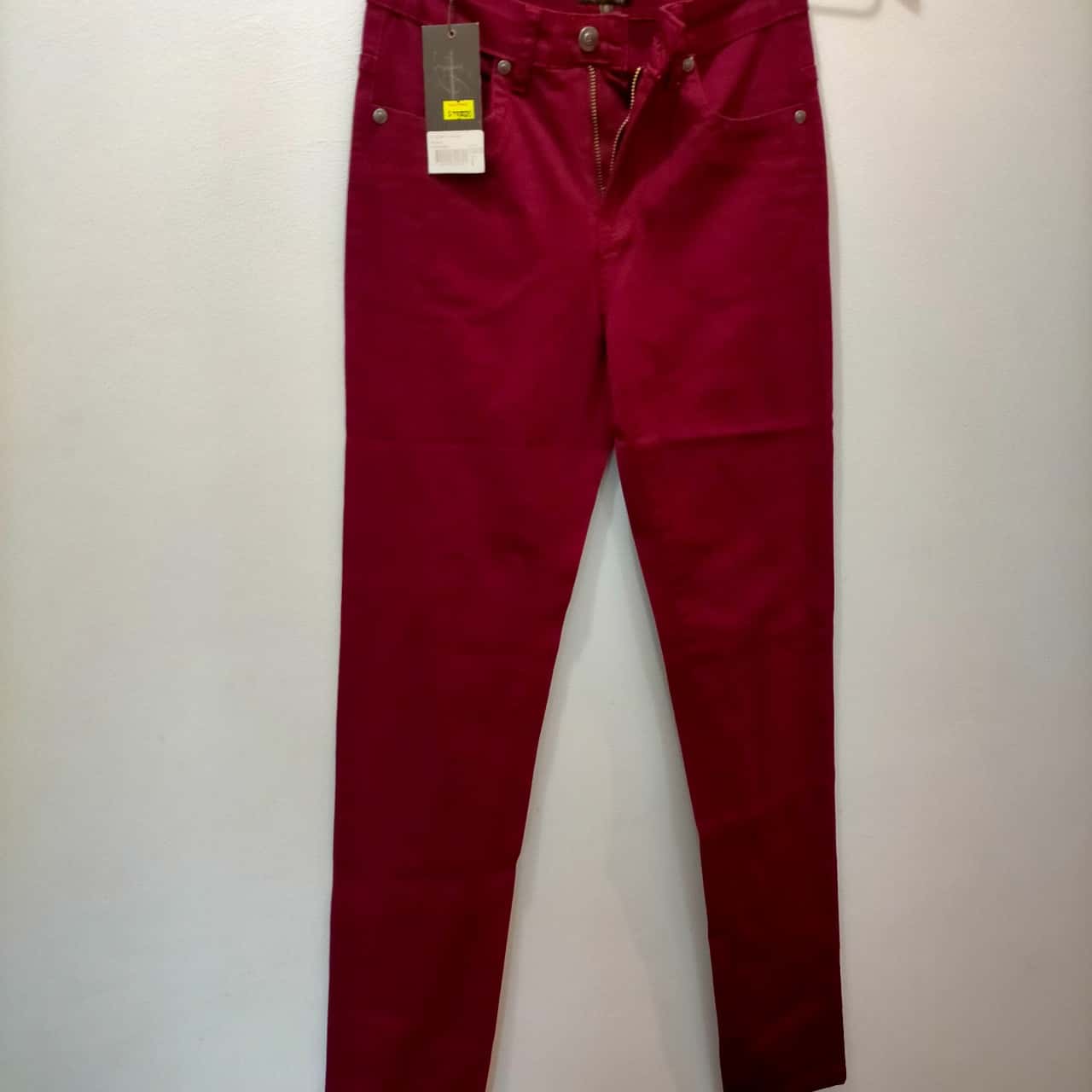 Gabriella Frattini NWT Burgundy Slim 