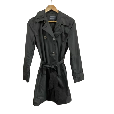 Sportscraft Womens  Size 10 Lightweight Trench Coat Charcoal