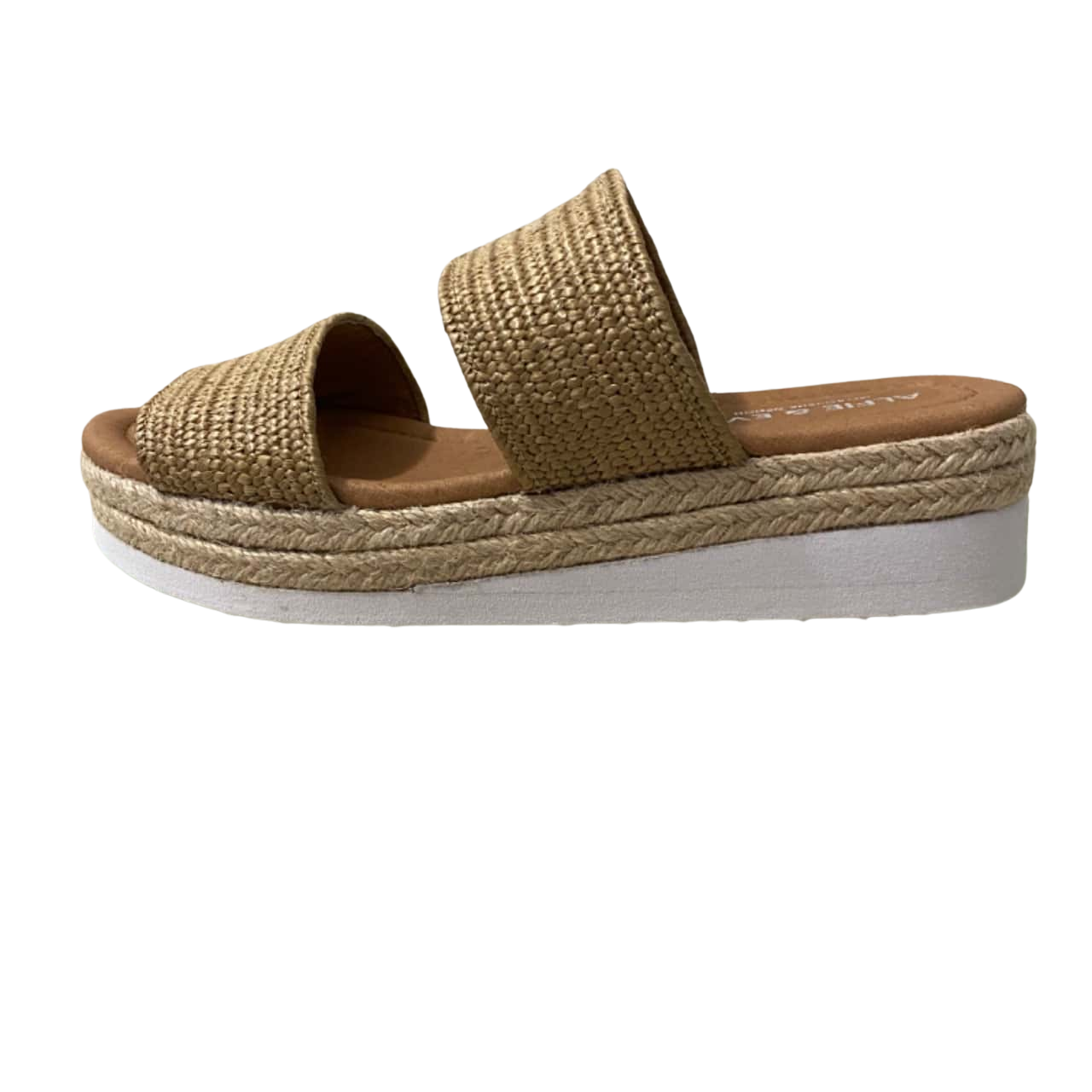 Alfie & Evie Womens Size 37 Sandals Sand (s)