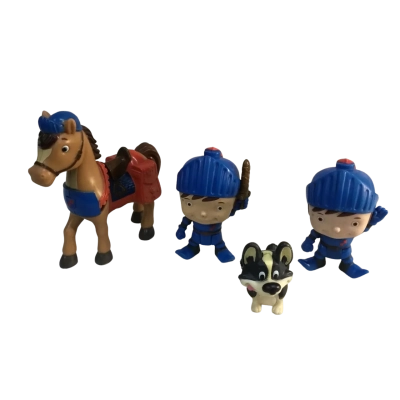 Mike the Knight Figures as pictured