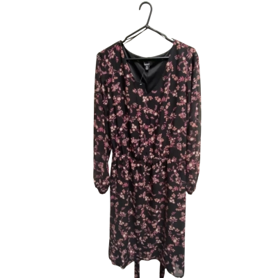 beme Womens  Size 20 Casual Dress Black  / Floral 