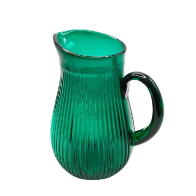 Handmade Quality IKEA SALLSKAPLIG Glass Jug/Pitcher 24cm Tall  (cubes)