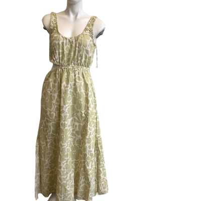 BNWT Nude Lucy Women's Size M Soraya Maxi Dress Aloe  
