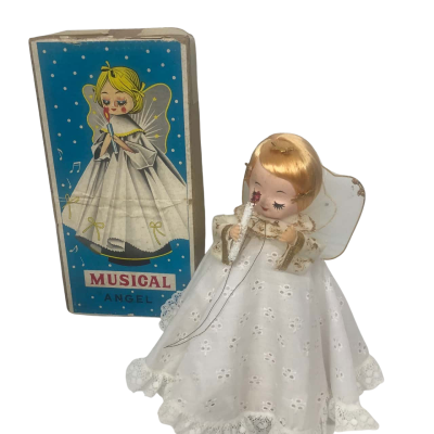 Vintage Musical Christmas Angel - Made in Japan