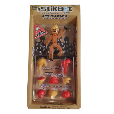 StikBot Action Pack Hair Styling Pack - New In Package