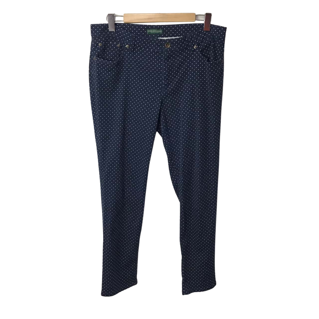 Ralph Lauren Women's Mid Rise Straight Jeans Blue Size 12