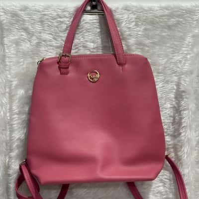  Womens Gold / Pink  handbag/backpack 