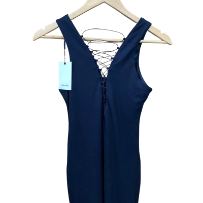 Bardot Black Cross Lace Dress Size 8