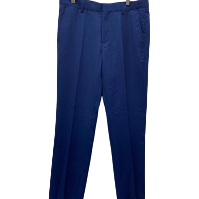 Yd. Mens  Size 32 Skinny Leg Dress Pants Navy Blue 