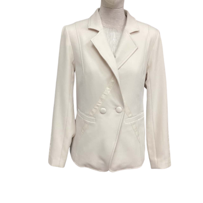 Loobies Story Womens  Size 10 Blazer Cream 