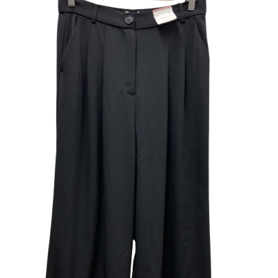 Whistle Size 12 High Waisted / Straight/ Wide Leg Pants Black RRP $89.99