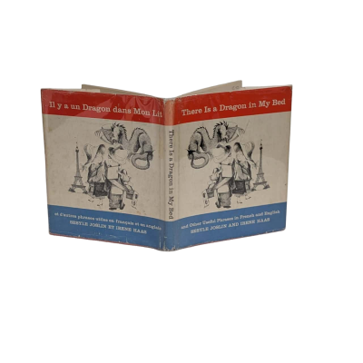 There Is a Dragon In My Bed (1961) Hardcover - Vintage French Phrasebook