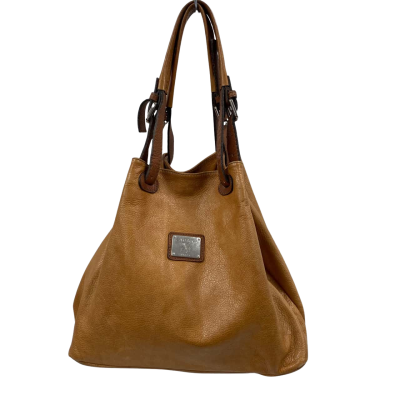  Zagara Women's Leather Handbag Brown 