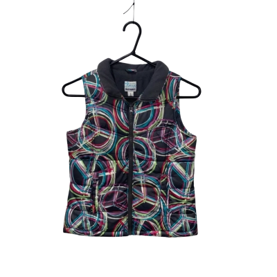 Kids Old Navy Grey Swirl Design Vest Size 10-12