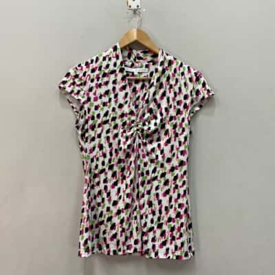 Anthea Crawford Womens  Size S Short Sleeve Top Pattern 