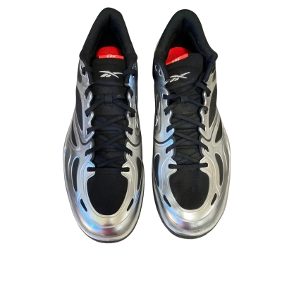 Reebok Mens  Size 16 Basketball Shoes Silver 